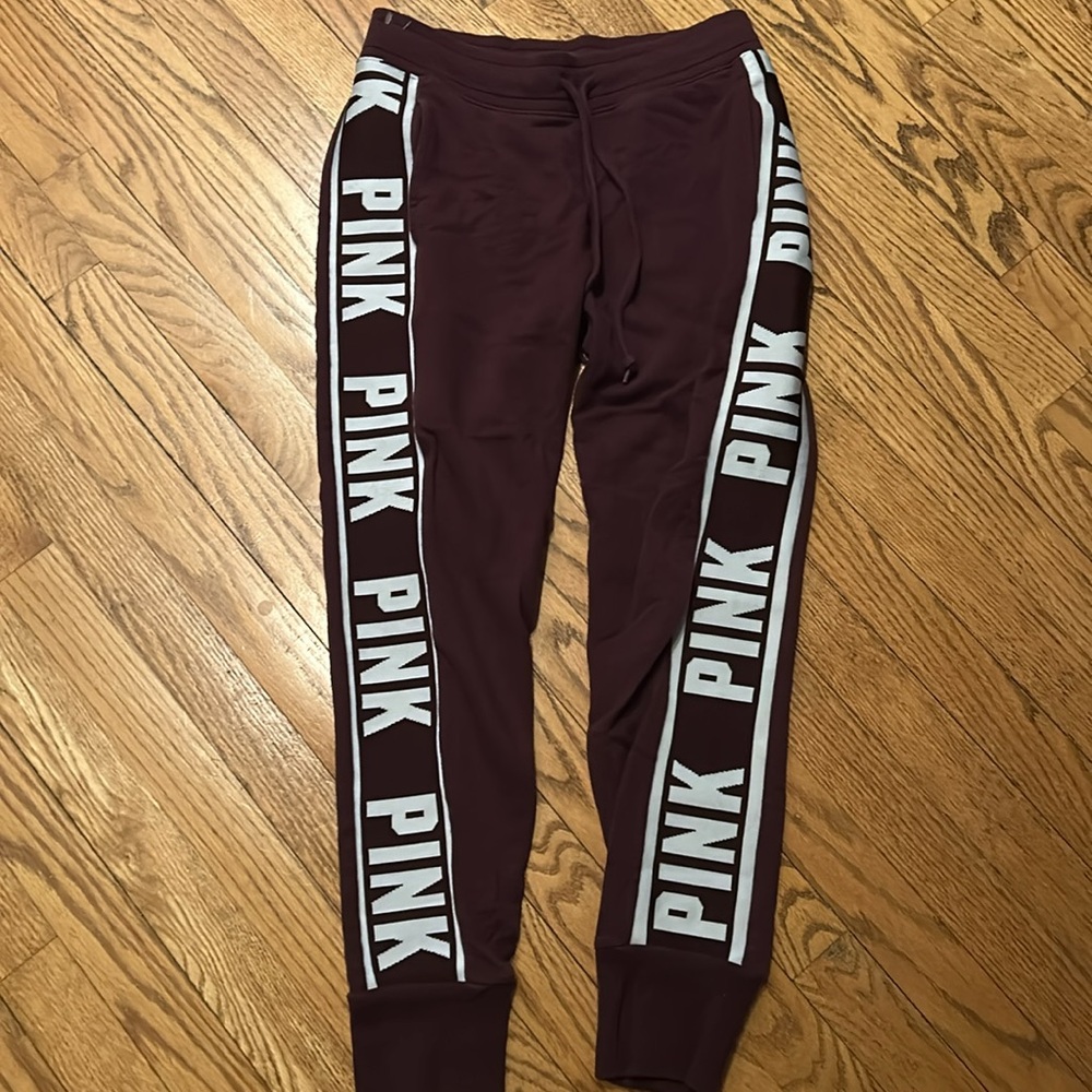 Pink Victoria Secret Joggers - Picture 3 of 4